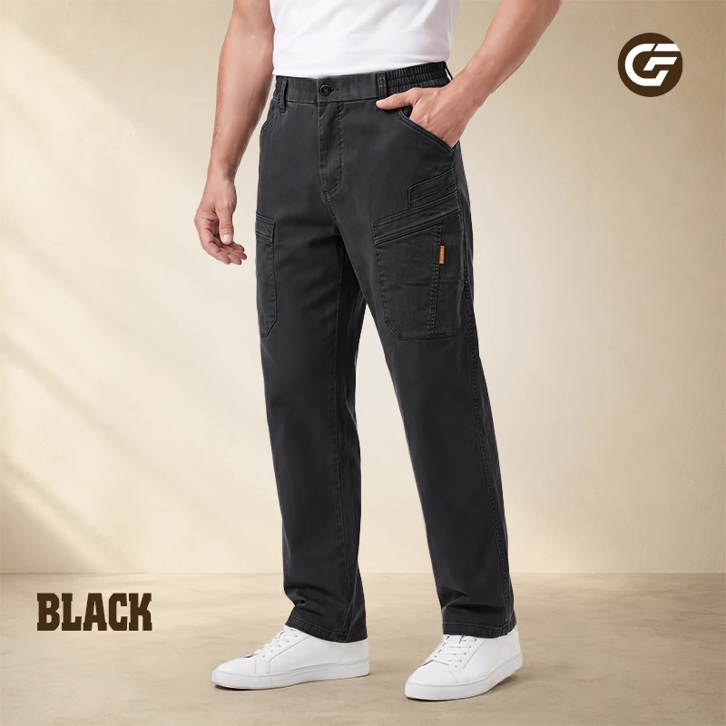 GantonFlex - Men's 6-Pocket Classic Straight Fit Jeans