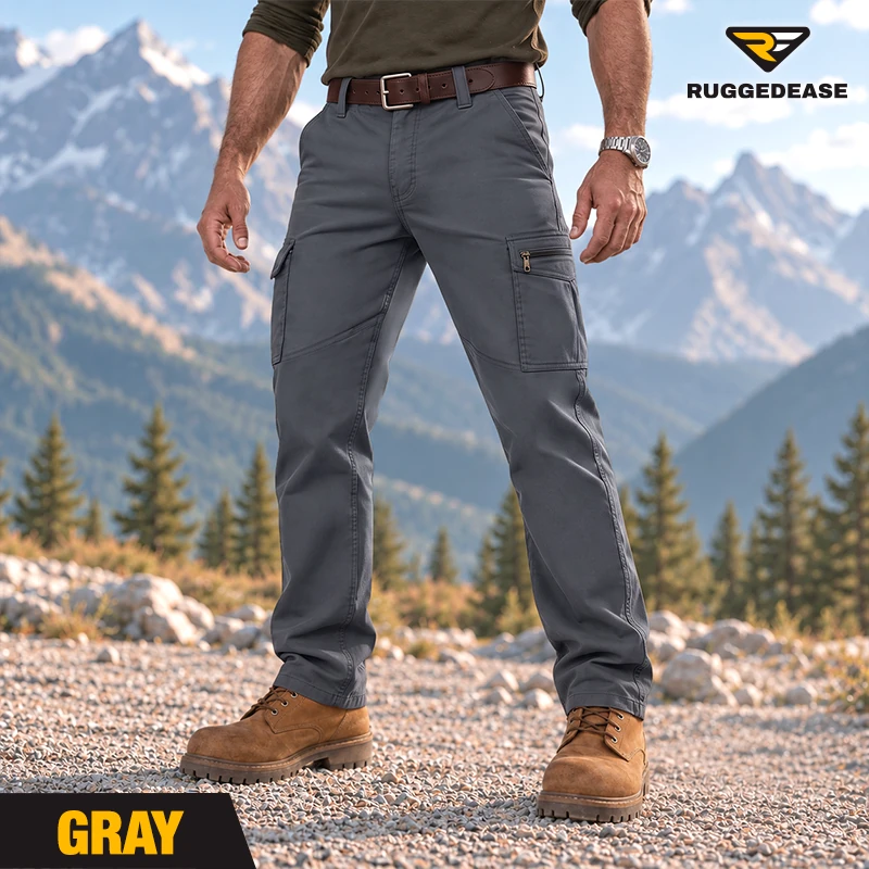 RuggedEase - Men's Comfort Flex Waist Utility Cargo Pants