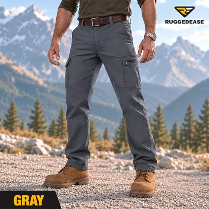 RuggedEase - Men's Comfort Flex Waist Utility Cargo Pants