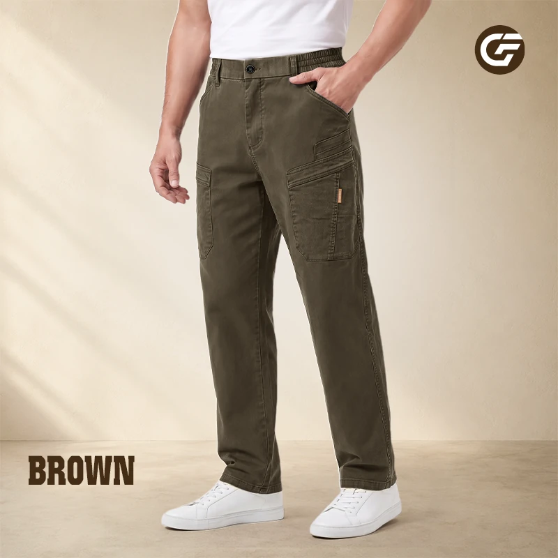 GantonFlex - Men's 6-Pocket Classic Straight Fit Jeans